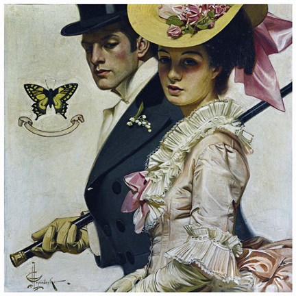 Framed Fashion 37 Print