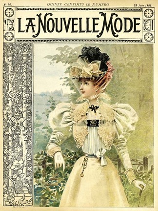 Framed La Nouvelle Mode Print