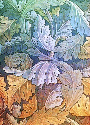 Framed Morris Acanthus 3 Print