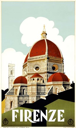 Framed Firenze Print