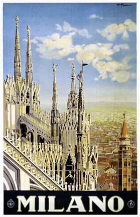 Framed Milano Print