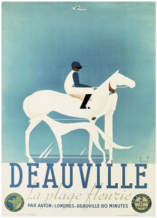 Framed Deauville Print