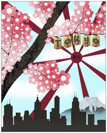 Framed Tokyo Print