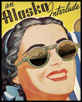 Framed Alaska Interlude Print