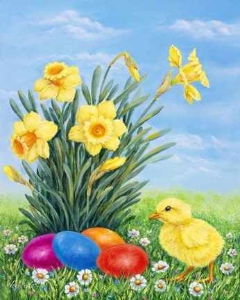 Framed Easter Time Print