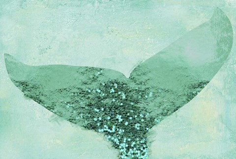 Framed Mermaid&#39;s Tail III Print