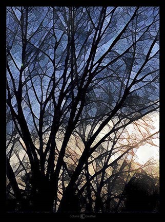 Framed City Sunrise 2 Print