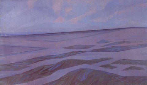 Framed Duinlandschap Print