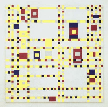 Framed Broadway Boogie Print