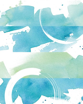 Framed Coastal Feel III Print