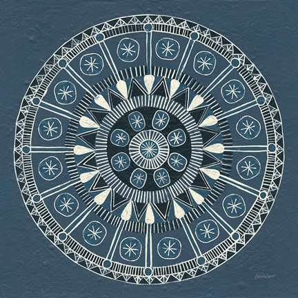 Framed Adire III v2 Cream Print