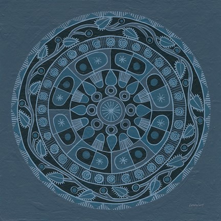 Framed Adire IV Print