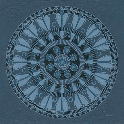 Framed Adire III Print