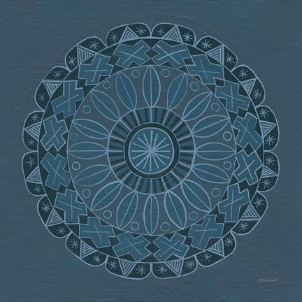 Framed Adire II Print