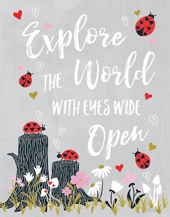 Framed Lovebug I Print