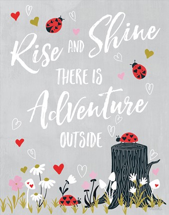 Framed Lovebug II Print