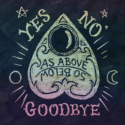 Framed Mystical Halloween Jewel II Print