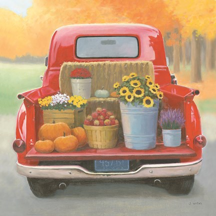 Framed Heartland Harvest Moments I Print