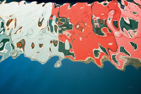 Framed Reflections of Burano IV Print