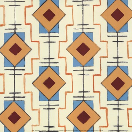 Framed Triangle Tango Print