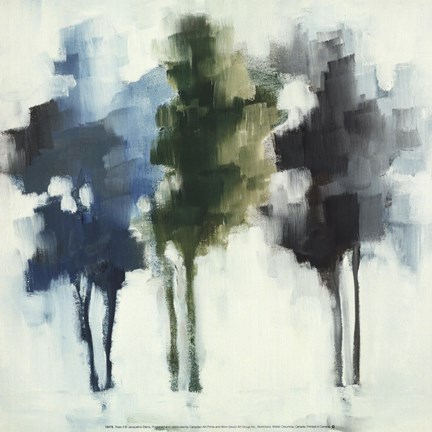 Framed Trees II Print
