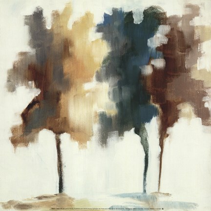 Framed Trees I Print