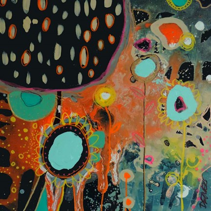 Framed Dans La Foret Print