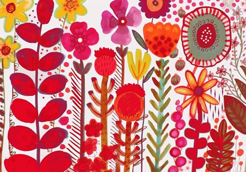 Framed Rouge Love Print