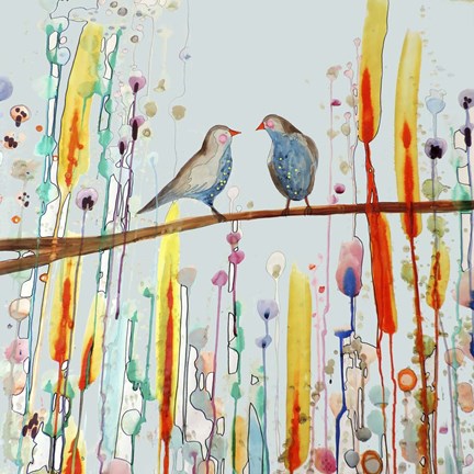 Framed Is It Love Print