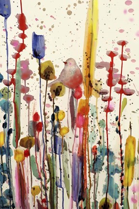 Framed Ce Doux Matin Print