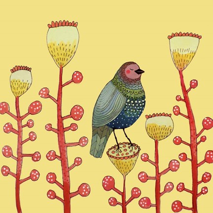 Framed Le Petit Matin Print