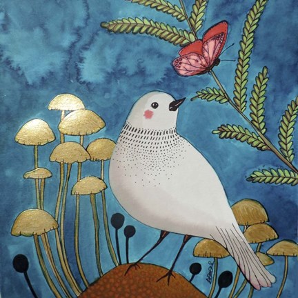 Framed Le Petit Sentier Print