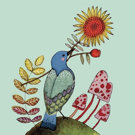 Framed Sunflower Print