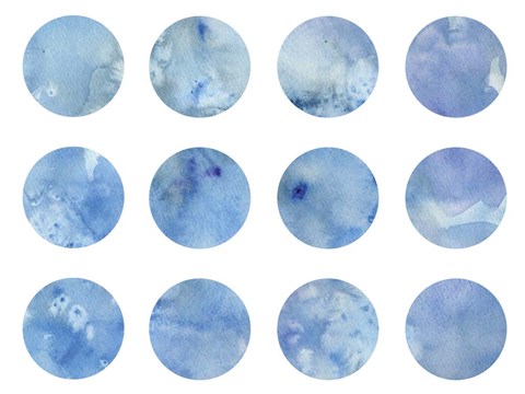 Framed Bubbles Print