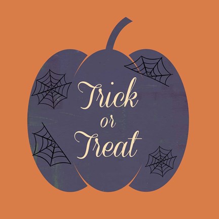 Framed Trick or Treat Print