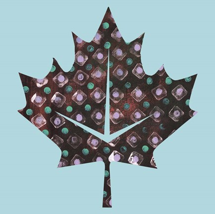Framed Maple Leaf Print