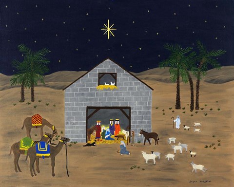 Framed Peace On Earth Print