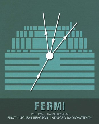 Framed Fermi Print