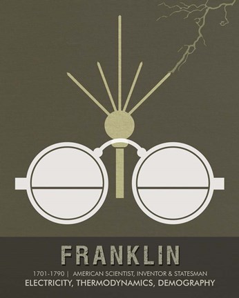 Framed Franklin Print