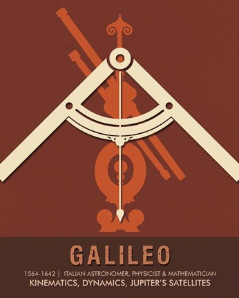 Framed Galileo Print