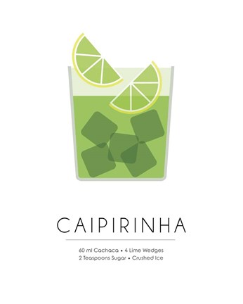 Framed Caipirinha Print