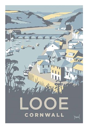 Framed Looe Print