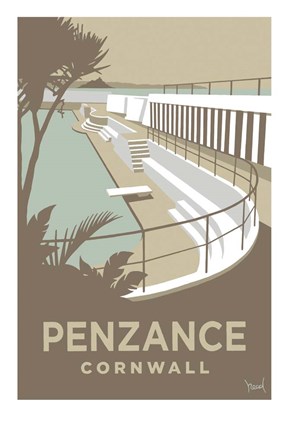 Framed Penzance Print