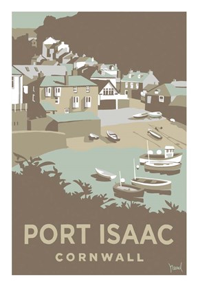 Framed Port Isaac Print