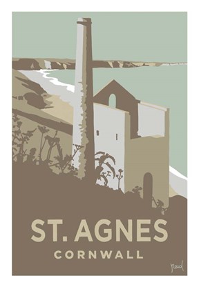 Framed St Agnes Print