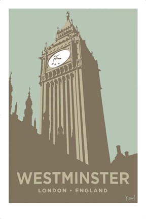 Framed Westminster Print