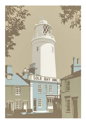Framed Sole Bay Inn 3 Print