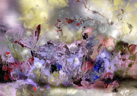 Framed Spring Flowers Print