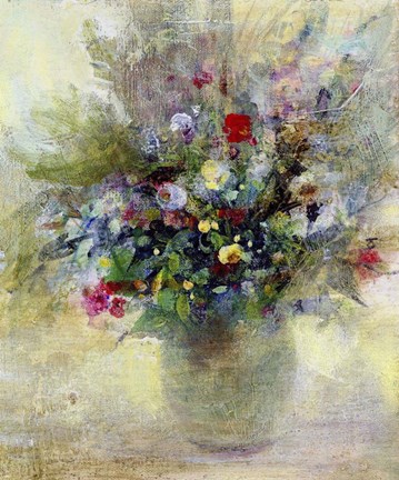 Framed Bouquet of Flowers 9 Print