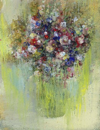 Framed Bouquet of Flowers 10 Print